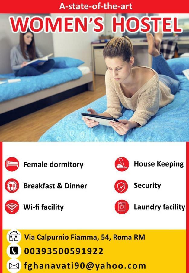 مبيت وإفطار روما Female Dormitory For Only Female المظهر الخارجي الصورة